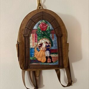 Danielle Nicole x Disney Brown Leather Backpack